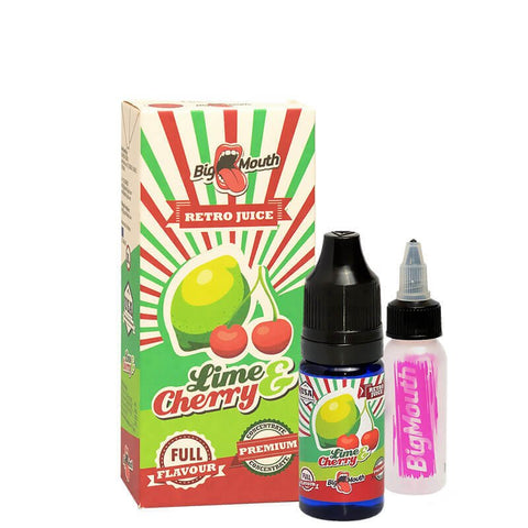 Big Mouth Retro Juice LIME and CHERRY – 10ml