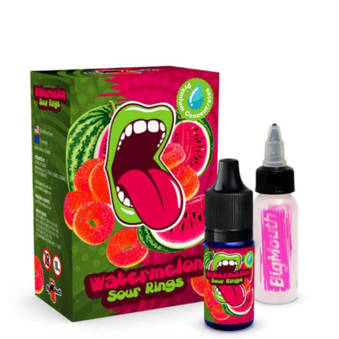 Big Mouth Watermelon sour rings – 10ml