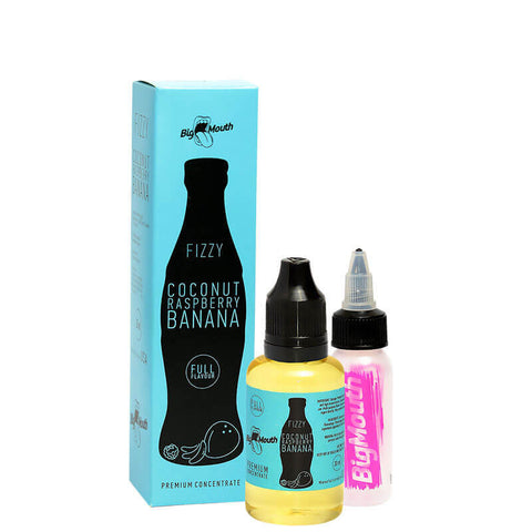 BigMouth Fizzy – COCONUT / RASPBERRY / BANANA – 30ml