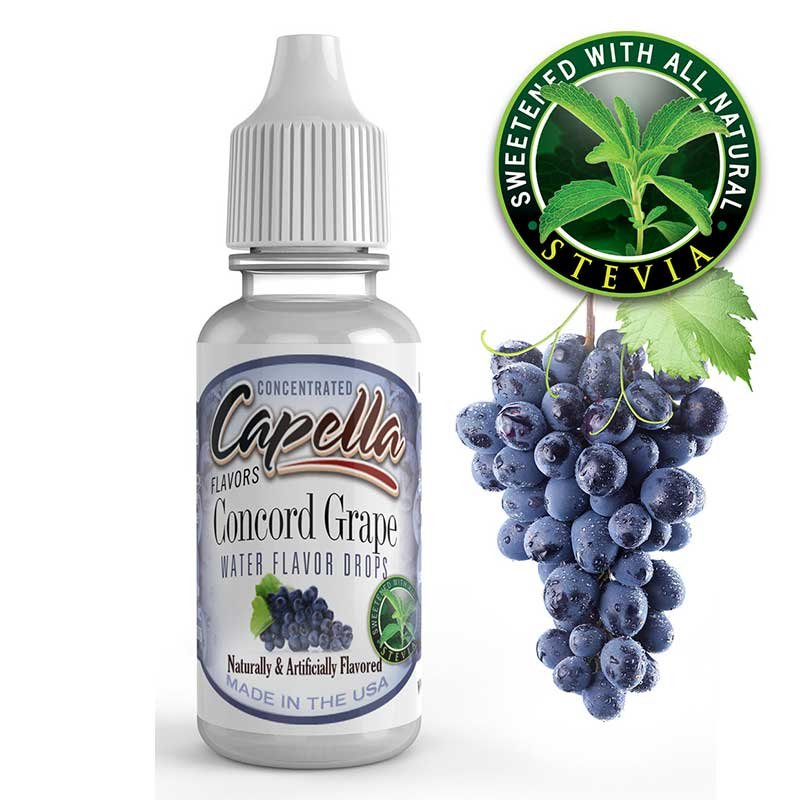 Capella Concord Grape with Stevia - 13ml