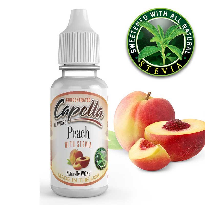 Capella Peach with Stevia - 13ml