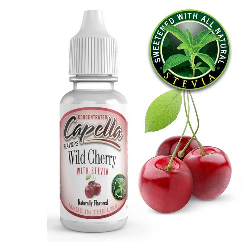 Capella Wild Cherry with Stevia - 13ml