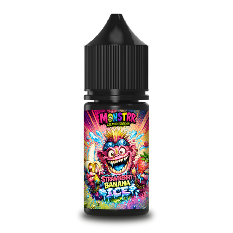 MONSTRR Strawberry Banana Ice Aroma – 30 ml