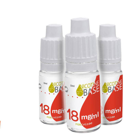 Nicotine Base 10ml Nicotine Base PG0/VG100 – DK Market – 18mg – 10ml