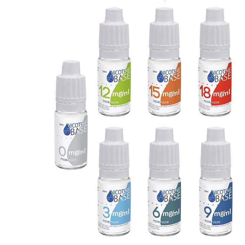 Nicotine Base 10ml PG50/VG50