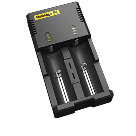 Nitecore New i2 V2 Batterioplader – 2 spor