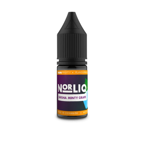 Notes of Norliq Shisha Minty Grape – 10ml