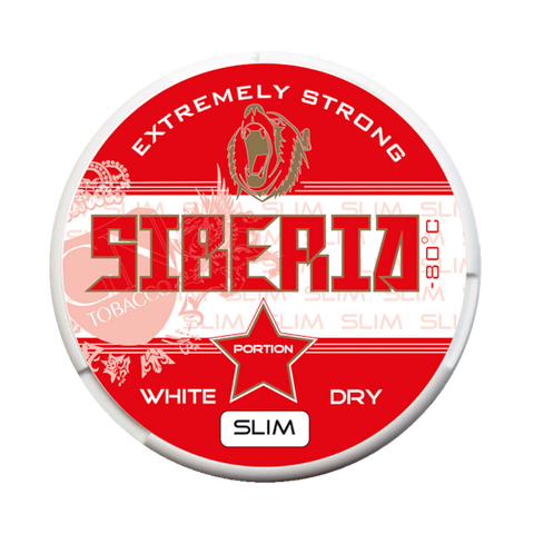 Siberia -80°C Extremely Strong White Dry Slim Portion