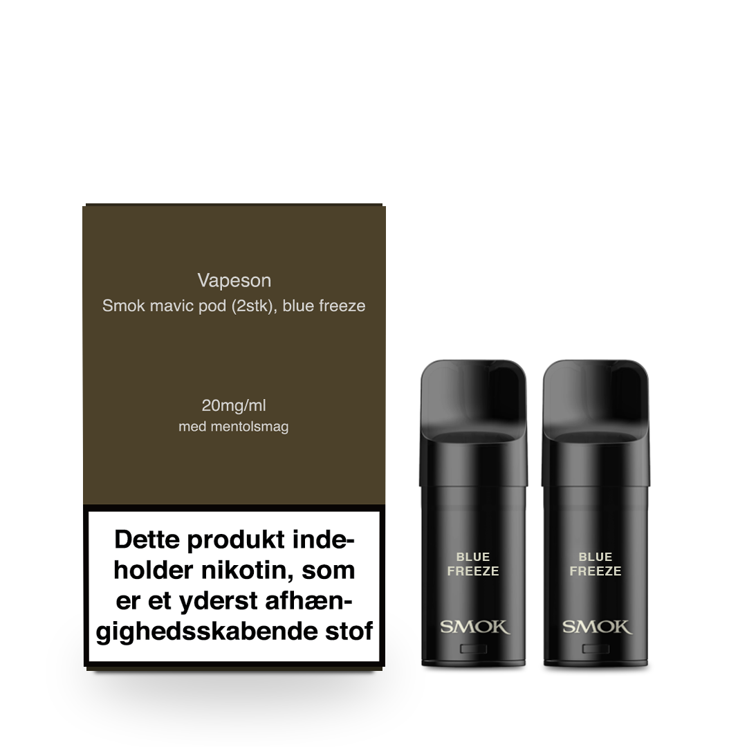 Smok Mavic Pods Blue Freeze 20 mg – 2 × 2 ml