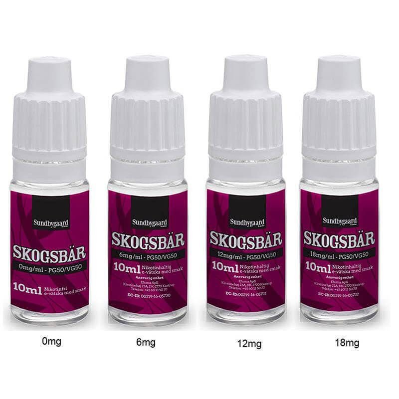 Sundbygaard Skogsbär - 10ml – 0mg