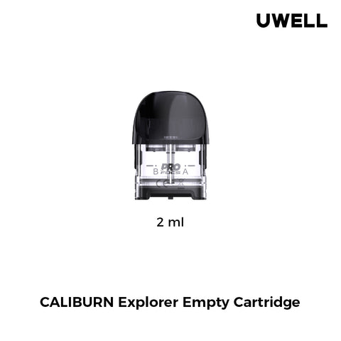 Uwell Caliburn Explorer Empty Cartridge 2 ml – 2 stk.