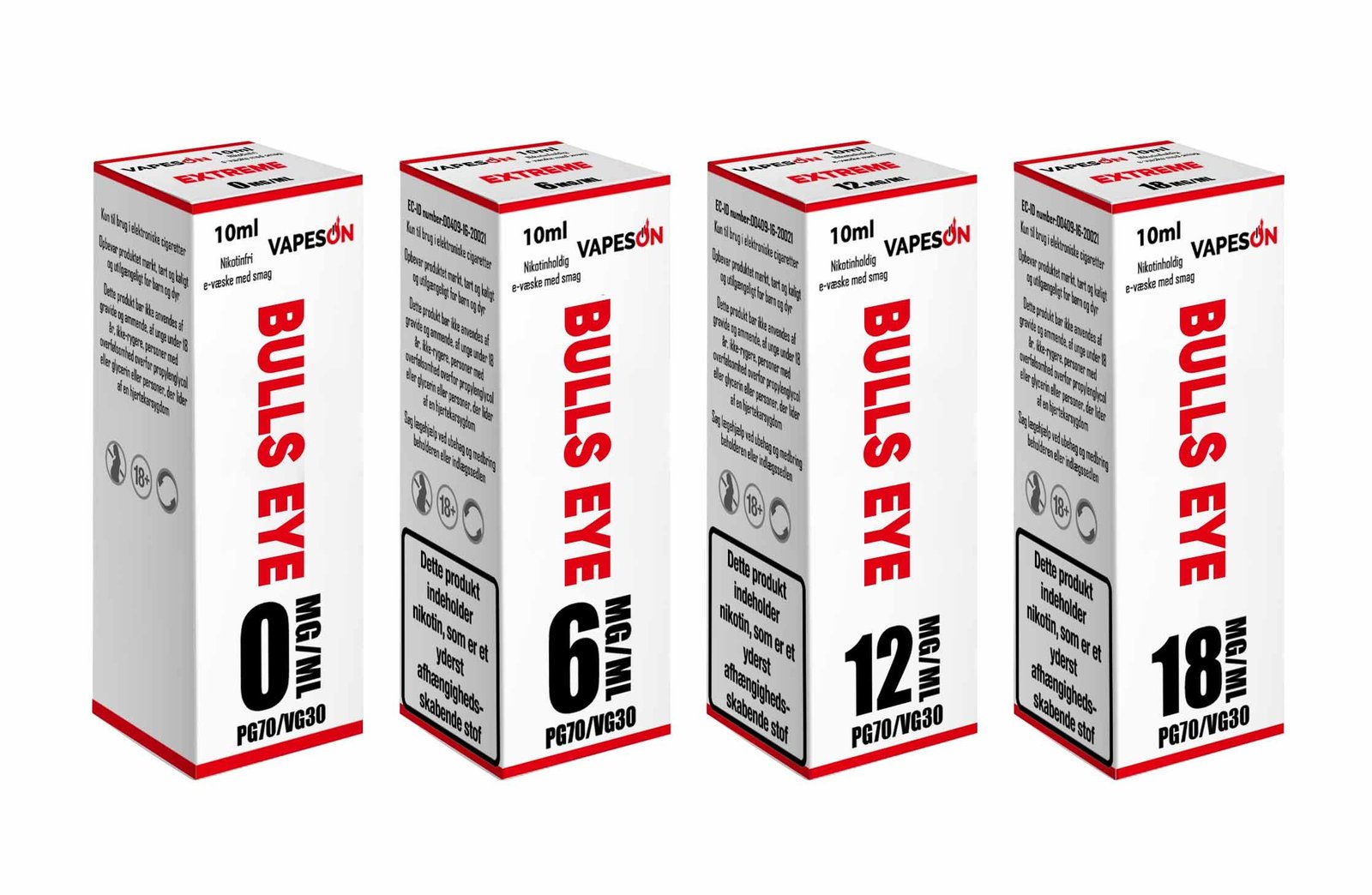 Vapeson Bulls Eye – 18mg