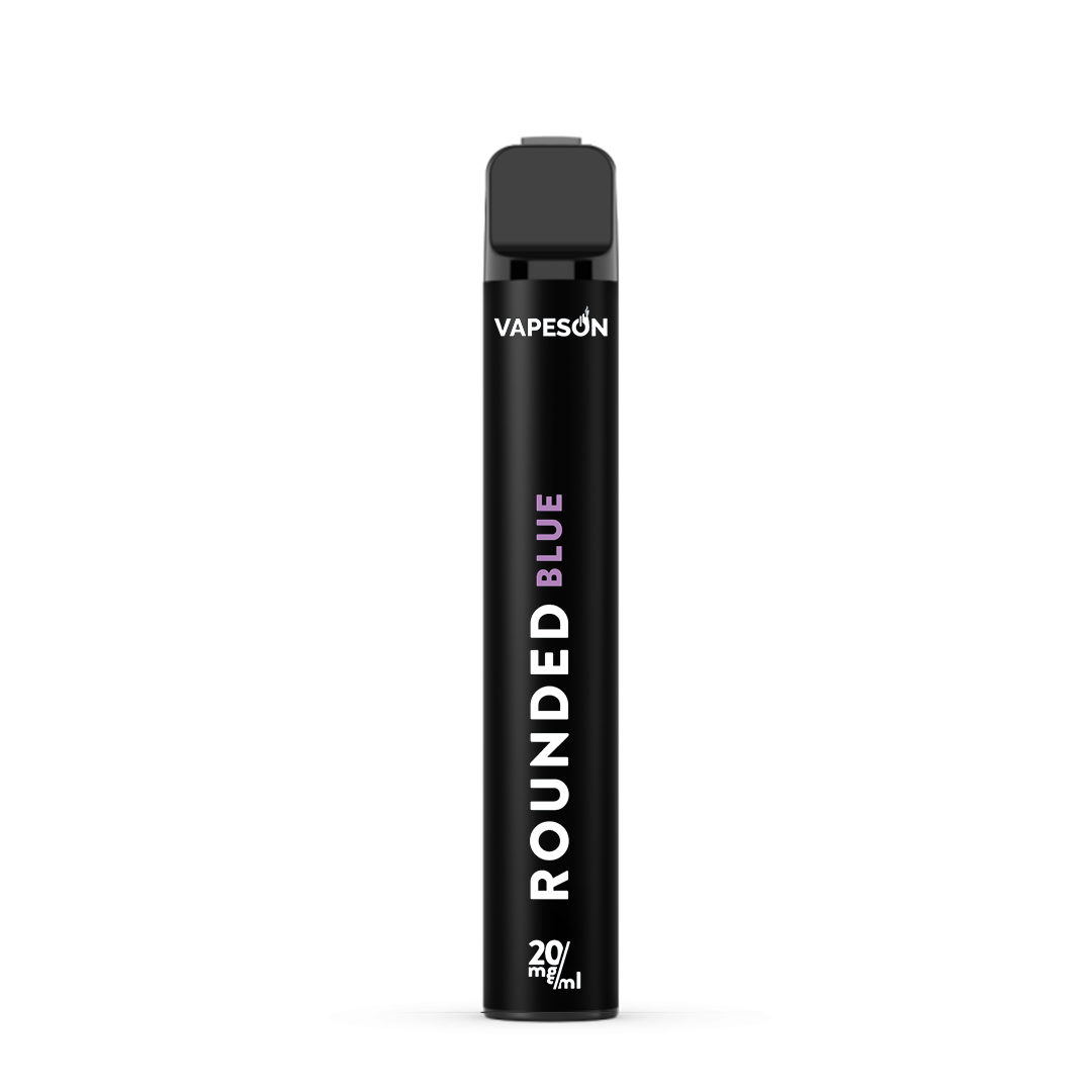 Vapeson E Rounded Blue engangs e-cigaret 20 mg/ml