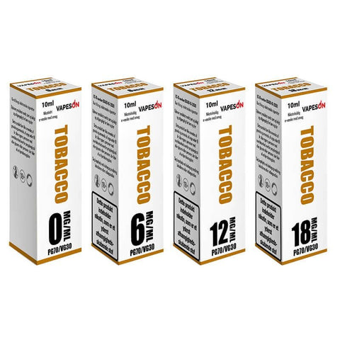 Vapeson Tobacco – 0mg