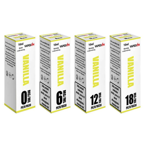 Vapeson Vanilla PG70/VG30 – 0mg