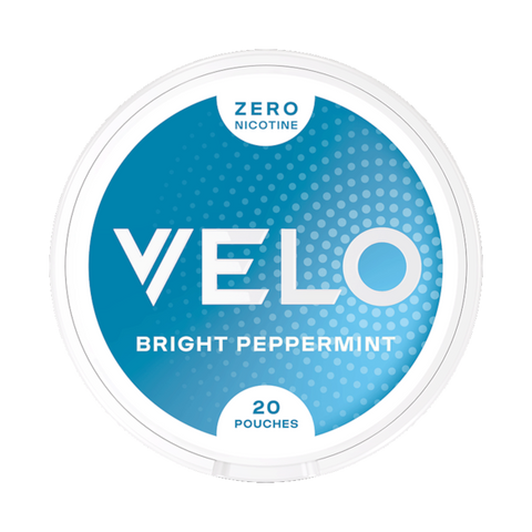 VELO Bright Peppermint Zero nikotinfri nikotinpose