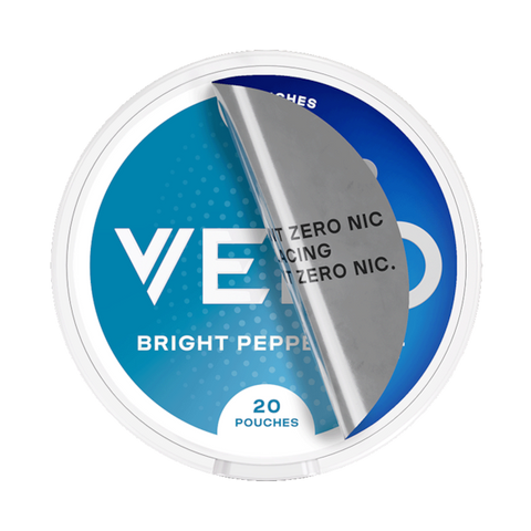 VELO Crispy Peppermint Zero nikotinfri nikotinpose