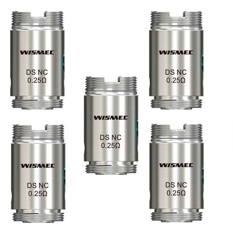 WISMEC DS NC Coils - 0.25ohm